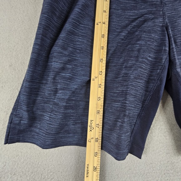Lululemon Shorts Men Large Navy Blue Lined - Picture 3 of 6
